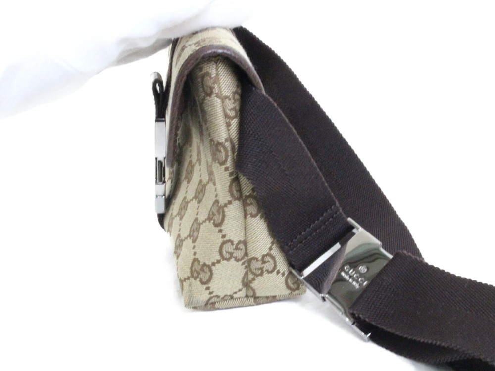 Gucci Crossbody Waist Body Bag Canvas